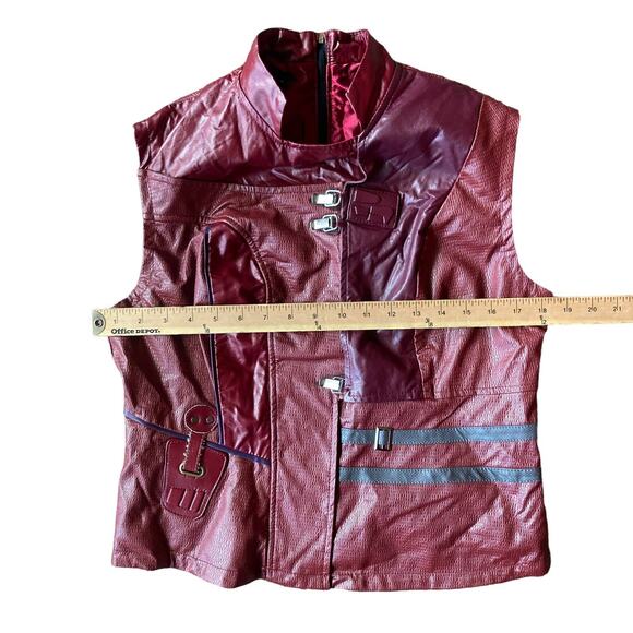 The Avengers 4 Endgame Nebula Cosplay Second Version Costume Red Vest Size XL - Picture 8 of 9